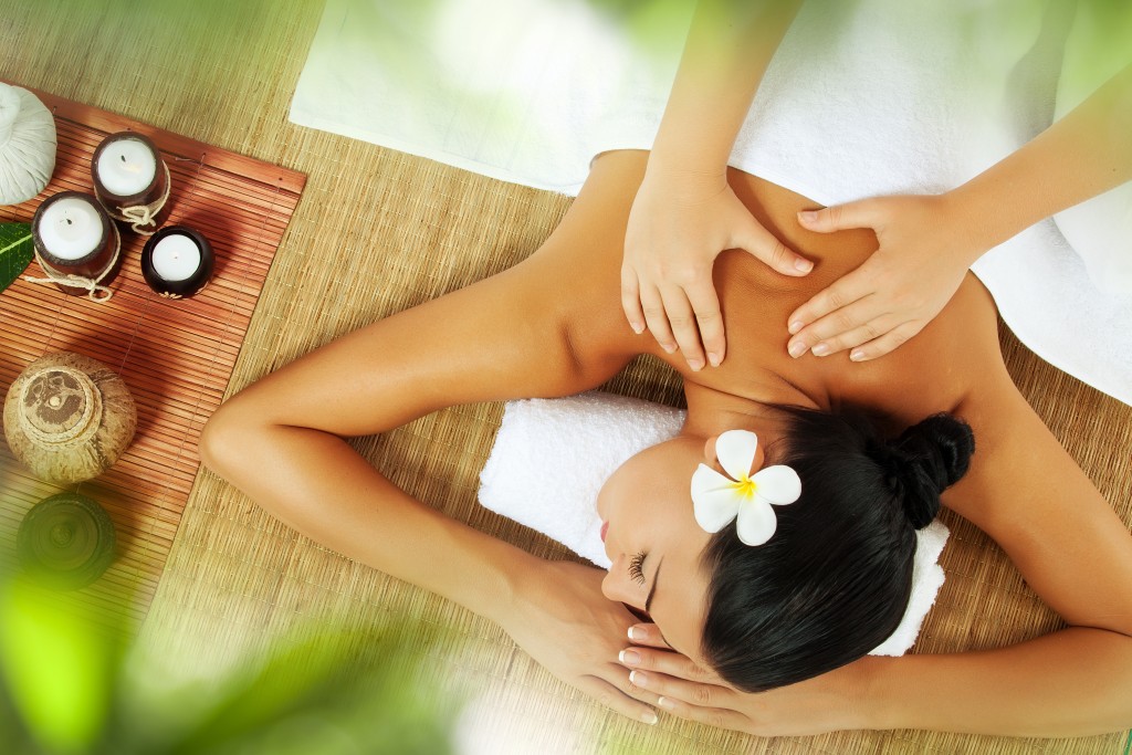 aromatherapy treatment at the spa